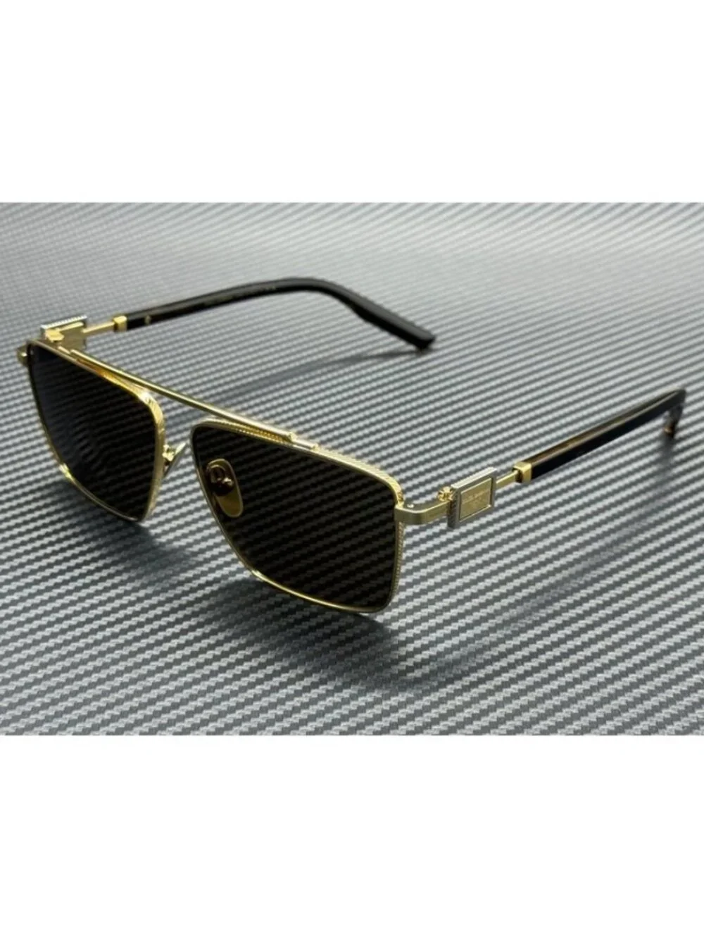 New Dolce & Gabbana Men Gold Sunglasses -12-145
